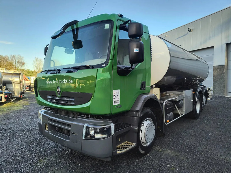 Renault Premium 370 15000L INSULATED INOX TANK - ENGINE REPLACED AND NEW TURBO - Tank truck: picture 1 Renault Premium 370 15000L INSULATED INOX TANK - ENGINE REPLACED AND NEW TURBO - Tank truck: picture 1