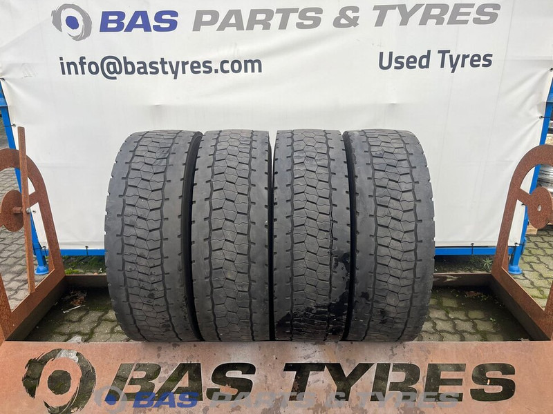 Bridgestone Bridgestone 315/70R22.5 DURAVIS R-DRIVE002 154/150 M+S 3PMSF gebruikte set - Tire for Truck: picture 1 Bridgestone Bridgestone 315/70R22.5 DURAVIS R-DRIVE002 154/150 M+S 3PMSF gebruikte set - Tire for Truck: picture 1