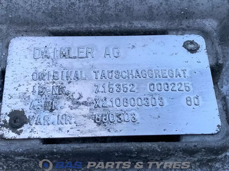 Mercedes-Benz Actros MP4 Mercedes G211-12 KL Powershift 3 Versnellingsbak A 001 260 36 00 - Gearbox for Truck: picture 5 Mercedes-Benz Actros MP4 Mercedes G211-12 KL Powershift 3 Versnellingsbak A 001 260 36 00 - Gearbox for Truck: picture 5