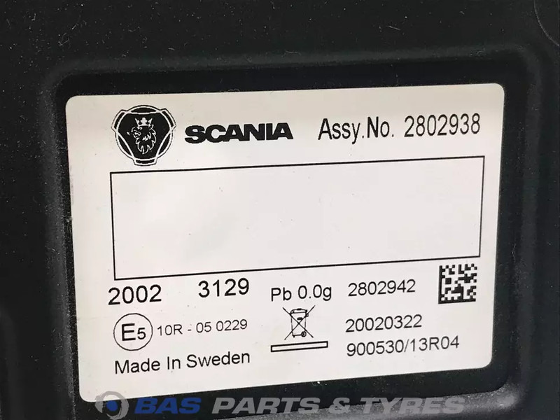 Scania P-Serie NextGen Combi-Instrument Scania 2717540 - Dashboard for Truck: picture 3 Scania P-Serie NextGen Combi-Instrument Scania 2717540 - Dashboard for Truck: picture 3