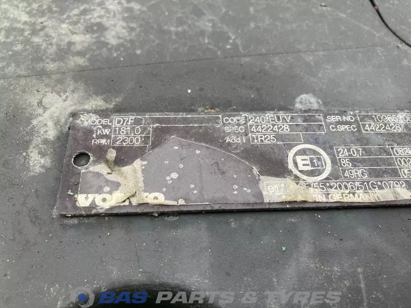 Volvo FL Motor Volvo D7F 240 21464862 - Engine for Truck: picture 5 Volvo FL Motor Volvo D7F 240 21464862 - Engine for Truck: picture 5