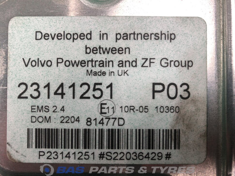 Volvo Motormanagement ECU Volvo 21900541 - ECU for Truck: picture 3 Volvo Motormanagement ECU Volvo 21900541 - ECU for Truck: picture 3