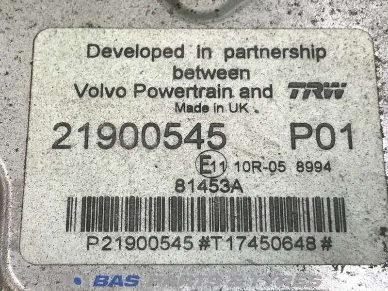 Volvo Motormanagement ECU Volvo 21900541 - ECU for Truck: picture 3 Volvo Motormanagement ECU Volvo 21900541 - ECU for Truck: picture 3