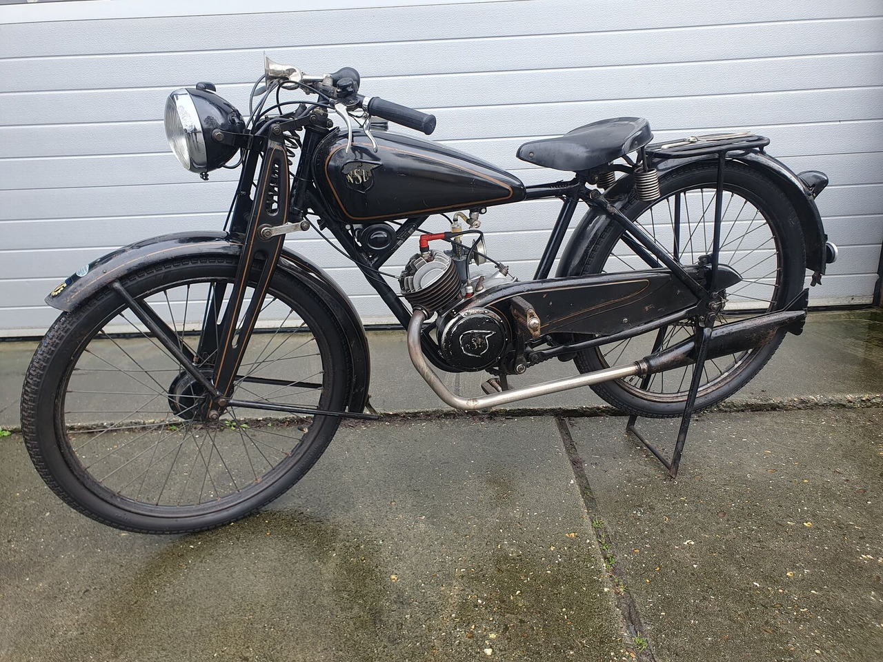 NSU QUICK 98CC (1949) Vintage Motorfiets - Motorcycle: picture 1 NSU QUICK 98CC (1949) Vintage Motorfiets - Motorcycle: picture 1