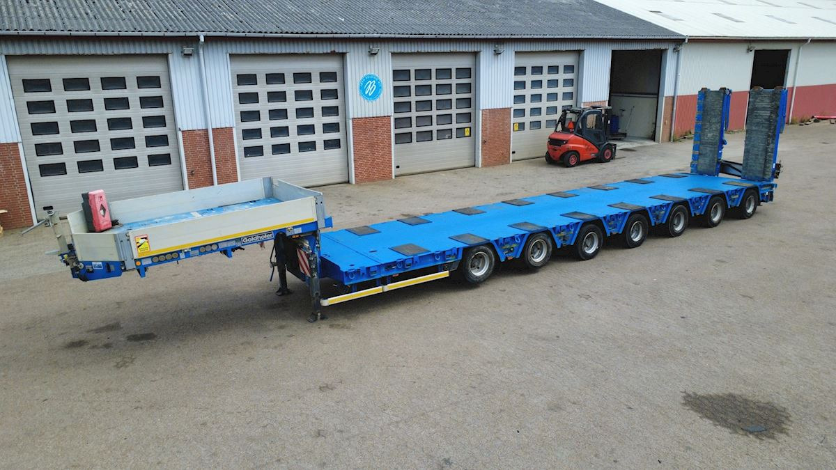 Goldhofer STZ-MPA 7 - Low loader semi-trailer: picture 1 Goldhofer STZ-MPA 7 - Low loader semi-trailer: picture 1