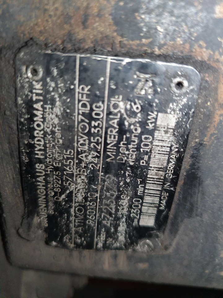 Brueninghaus Hydromatik Liebherr L564  - Hydraulic pump for Construction machinery: picture 3 Brueninghaus Hydromatik Liebherr L564  - Hydraulic pump for Construction machinery: picture 3