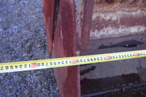 Łyżka do ładowarki otwierana hydraulicznie 2,1m - Loader bucket: picture 5 Łyżka do ładowarki otwierana hydraulicznie 2,1m - Loader bucket: picture 5