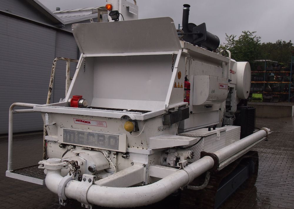 Pompa do betonu Mecbo Cartrack P4.65 APV/DI 2009 Pompa do betonu MECBO P4,65 2009r - Stationary concrete pump: picture 5 Pompa do betonu Mecbo Cartrack P4.65 APV/DI 2009 Pompa do betonu MECBO P4,65 2009r - Stationary concrete pump: picture 5