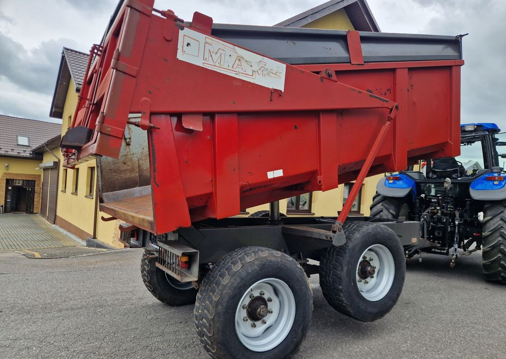 Przyczepa Mam MAM 14 1996 Podnoszona przednia oś hydraulicznie DMC 14T - Farm tipping trailer/ Dumper: picture 5 Przyczepa Mam MAM 14 1996 Podnoszona przednia oś hydraulicznie DMC 14T - Farm tipping trailer/ Dumper: picture 5