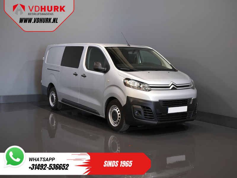 Citroën Jumpy 2.0 HDI 125 pk BPM VRIJ! DC Dubbel Cabine Climate/ Carplay/ Cruise/ Navi/ Trekhaak/ PDC - Small van, Combi van: picture 1 Citroën Jumpy 2.0 HDI 125 pk BPM VRIJ! DC Dubbel Cabine Climate/ Carplay/ Cruise/ Navi/ Trekhaak/ PDC - Small van, Combi van: picture 1