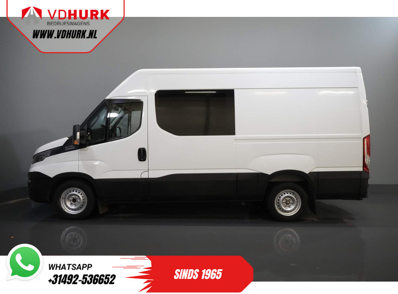 Panel van, Combi van Iveco Daily 35S16V 2.3 L3H2 155 pk Aut. DC Dubbel Cabine EXPORT ONLY 3.5T trekverm./ Climate/ Cruise/ Camera/ Trekhaak: picture 9