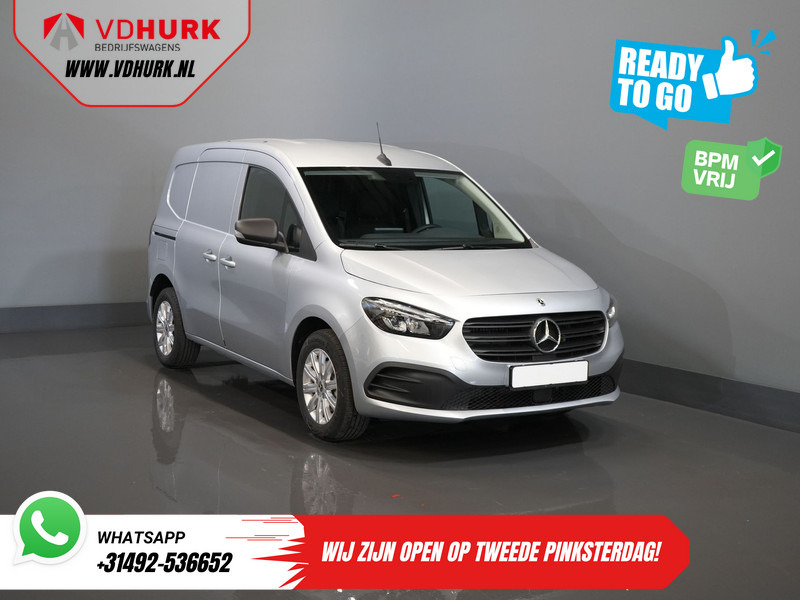 Mercedes-Benz Citan 112 CDI Aut. BPM VRIJ! 3Pers./ LED/ 2x Schuifdeur/ Stoelverw./ Betimmerd/ Carplay/ Camera/ LMV/ Cruise/ Trekhaak/ Airco - Small van: picture 1 Mercedes-Benz Citan 112 CDI Aut. BPM VRIJ! 3Pers./ LED/ 2x Schuifdeur/ Stoelverw./ Betimmerd/ Carplay/ Camera/ LMV/ Cruise/ Trekhaak/ Airco - Small van: picture 1