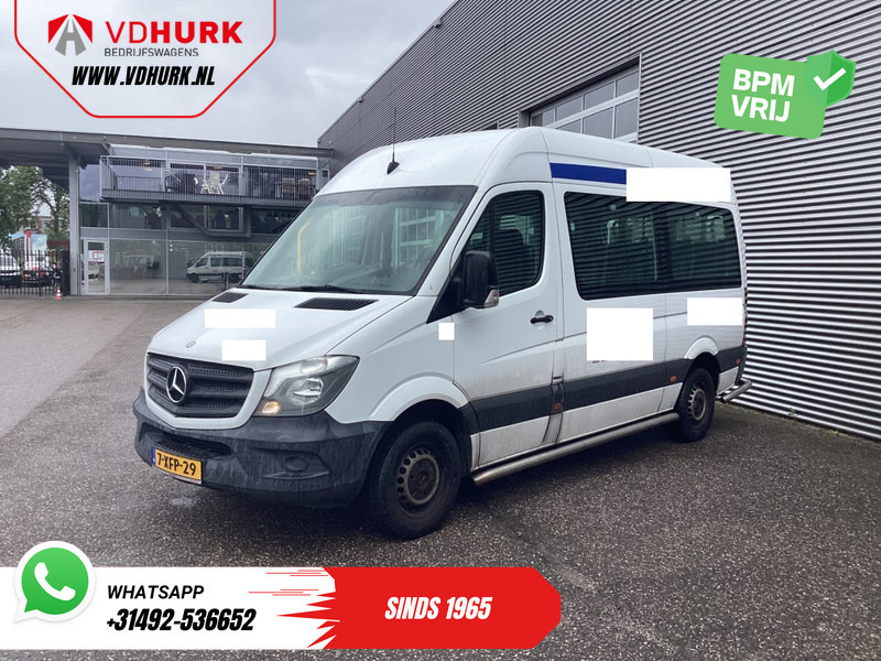 Minibus, Passenger van Mercedes-Benz Sprinter 313 2.2 CDI Aut. L2H2 €11.132 Incl. BTW BPM VRIJ! EXPORT ONLY Combi/ 9 Persoons/ Kombi/ 9P/ Airco/ Rolstoellift/ Gev.stoel: picture 13
