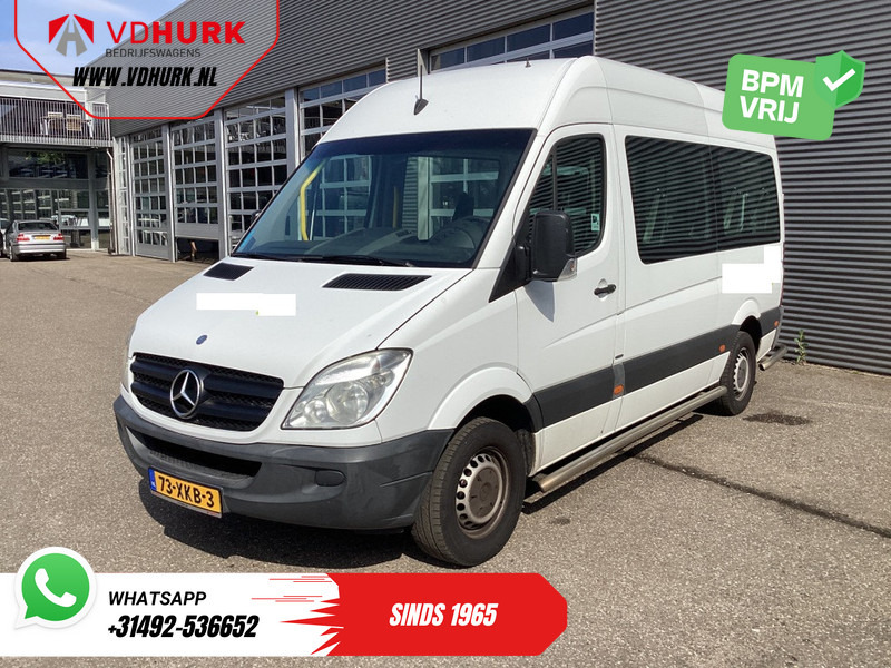 Minibus, Passenger van Mercedes-Benz Sprinter 313 2.2 CDI L2H2 €9.922 Incl. BTW BPM VRIJ! EXPORT ONLY Combi/ 9 Persoons/ Kombi/ 9P/ Airco/ Rolstoellift: picture 9