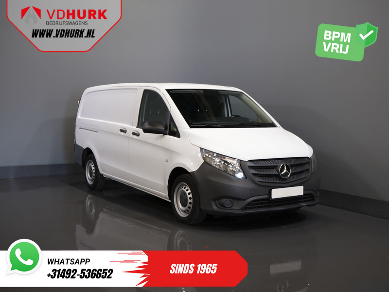 Mercedes-Benz Vito 110 CDI L2 BPM VRIJ! Carplay/ 3 Pers./ Cruise/ Camera/ Trekhaak/ Airco - Panel van: picture 1 Mercedes-Benz Vito 110 CDI L2 BPM VRIJ! Carplay/ 3 Pers./ Cruise/ Camera/ Trekhaak/ Airco - Panel van: picture 1