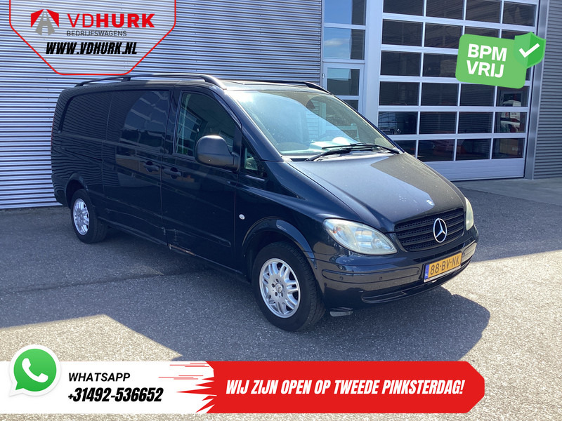 Mercedes-Benz Vito 111 CDI Aut. L3 EXPORT ONLY NL Auto/ APK 01-2026/ Airco/ PDC V+A/ LMV - Small van: picture 1 Mercedes-Benz Vito 111 CDI Aut. L3 EXPORT ONLY NL Auto/ APK 01-2026/ Airco/ PDC V+A/ LMV - Small van: picture 1