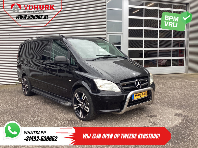 Mercedes-Benz Vito 113 CDI DC Dubbel Cabine EXPORT ONLY 20” LMV/ Airco/ PDC/ Trekhaak - Small van, Combi van: picture 1 Mercedes-Benz Vito 113 CDI DC Dubbel Cabine EXPORT ONLY 20” LMV/ Airco/ PDC/ Trekhaak - Small van, Combi van: picture 1