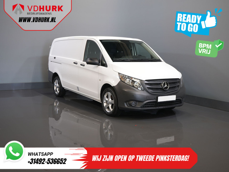 Mercedes-Benz Vito 114 CDI L2 BPM VRIJ! 270gr. Deuren/ Stoelverw./ Navi/ Carplay/ PDC/ Cruise/ Airco - Panel van: picture 1 Mercedes-Benz Vito 114 CDI L2 BPM VRIJ! 270gr. Deuren/ Stoelverw./ Navi/ Carplay/ PDC/ Cruise/ Airco - Panel van: picture 1