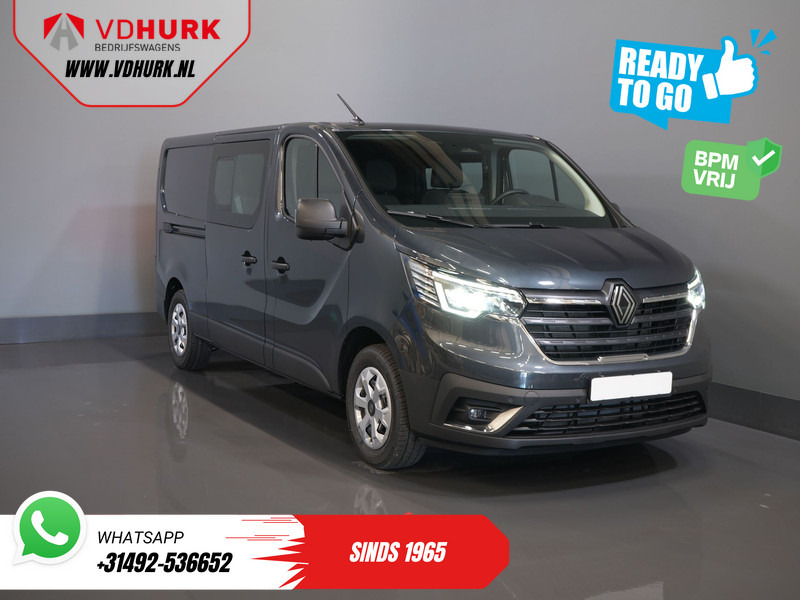 Renault Trafic 2.0 dCi 130 pk L2 BPM VRIJ! DC Dubbel Cabine LED/ 2xSchuifdeur/ Navi/ Carplay/ Camera/ PDC/ Cruise - Small van, Combi van: picture 1 Renault Trafic 2.0 dCi 130 pk L2 BPM VRIJ! DC Dubbel Cabine LED/ 2xSchuifdeur/ Navi/ Carplay/ Camera/ PDC/ Cruise - Small van, Combi van: picture 1