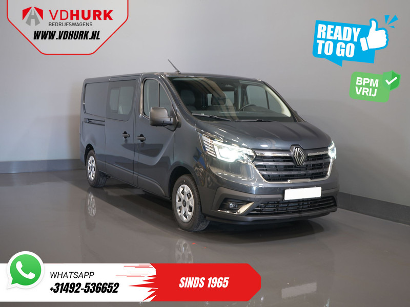 Renault Trafic 2.0 dCi 130 pk L2 BPM VRIJ! DC Dubbel Cabine LED/ 2xSchuifdeur/ Navi/ Carplay/ Camera/ PDC/ Cruise - Small van, Combi van: picture 1 Renault Trafic 2.0 dCi 130 pk L2 BPM VRIJ! DC Dubbel Cabine LED/ 2xSchuifdeur/ Navi/ Carplay/ Camera/ PDC/ Cruise - Small van, Combi van: picture 1