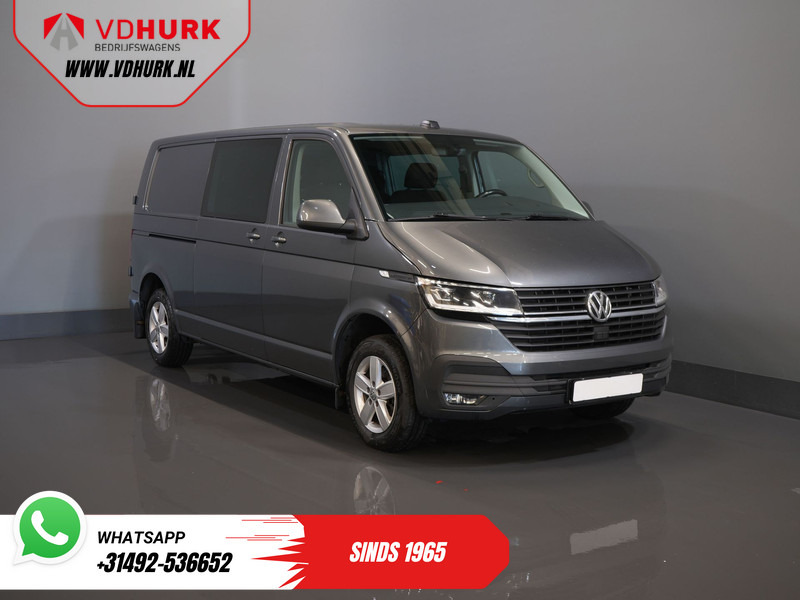 Volkswagen Transporter 2.0 TDI 150 pk DSG Aut. L2 DC Dubbel Cabine LED/ Adapt.Cruise/ Standkachel/ Stoelverw./ Carplay/ Camera/ PDC/ LMV/ Trekhaak/ Air - Panel van, Combi van: picture 1 Volkswagen Transporter 2.0 TDI 150 pk DSG Aut. L2 DC Dubbel Cabine LED/ Adapt.Cruise/ Standkachel/ Stoelverw./ Carplay/ Camera/ PDC/ LMV/ Trekhaak/ Air - Panel van, Combi van: picture 1