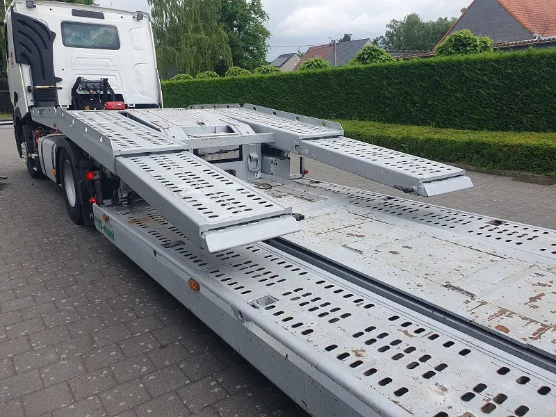 VS MONT VSAT02 -Belgische Trailer - Truck transporter - Autotransporter semi-trailer: picture 2 VS MONT VSAT02 -Belgische Trailer - Truck transporter - Autotransporter semi-trailer: picture 2