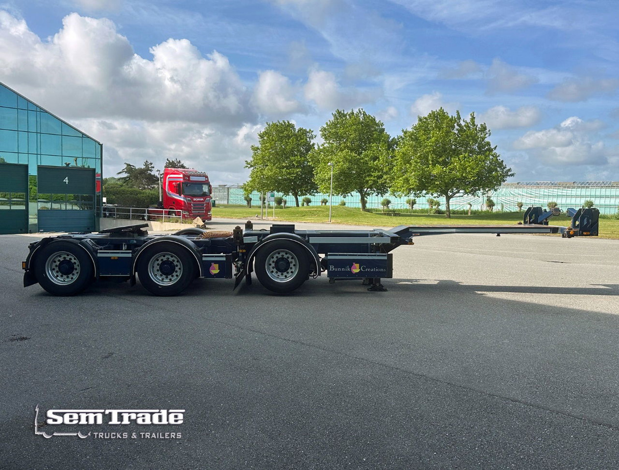 D-TEC CTD-41-03D LZV Dolly Breaker BPW Axles TOP Condition NL Trailer - Container transporter/ Swap body semi-trailer: picture 5 D-TEC CTD-41-03D LZV Dolly Breaker BPW Axles TOP Condition NL Trailer - Container transporter/ Swap body semi-trailer: picture 5