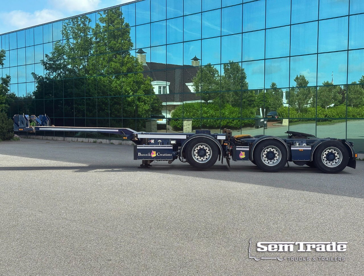 D-TEC CTD-41-03D LZV Dolly Breaker BPW Axles TOP Condition NL Trailer - Container transporter/ Swap body semi-trailer: picture 1 D-TEC CTD-41-03D LZV Dolly Breaker BPW Axles TOP Condition NL Trailer - Container transporter/ Swap body semi-trailer: picture 1