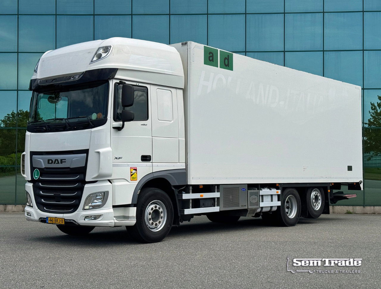 DAF XF 480 FAR SSC 6X2 Carrier TRS Iceland Lift 815 x 250 x 274 CM Inside TOP Co - Refrigerator truck: picture 1 DAF XF 480 FAR SSC 6X2 Carrier TRS Iceland Lift 815 x 250 x 274 CM Inside TOP Co - Refrigerator truck: picture 1