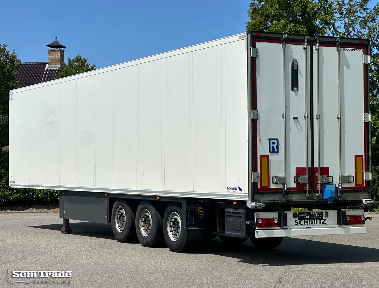 Schmitz Cargobull SCBS3B Thermo King SLXi300 Thick Roof Disc Brakes Belgium-Trai - Refrigerator semi-trailer: picture 3 Schmitz Cargobull SCBS3B Thermo King SLXi300 Thick Roof Disc Brakes Belgium-Trai - Refrigerator semi-trailer: picture 3