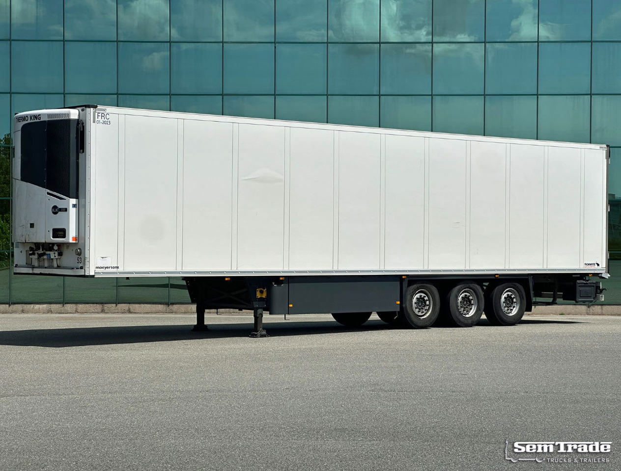 Schmitz Cargobull SCBS3B Thermo King SLXi300 Thick Roof Disc Brakes Belgium-Trai - Refrigerator semi-trailer: picture 1 Schmitz Cargobull SCBS3B Thermo King SLXi300 Thick Roof Disc Brakes Belgium-Trai - Refrigerator semi-trailer: picture 1