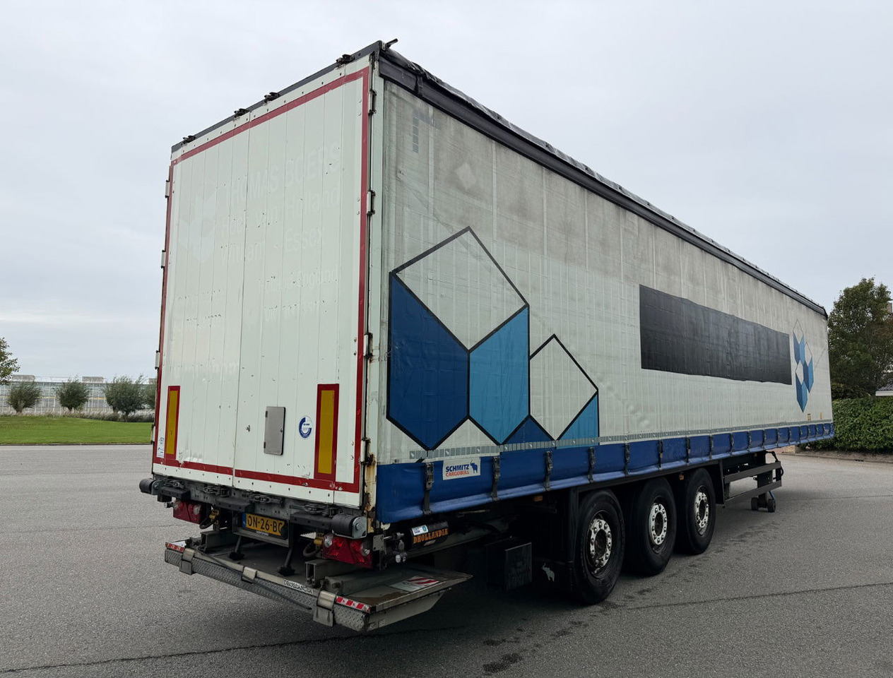 Schmitz Cargobull SCBS3T Disc Brakes Galvanised Chassis 2.000 KG Lift NL Trailer - Curtainsider semi-trailer: picture 4 Schmitz Cargobull SCBS3T Disc Brakes Galvanised Chassis 2.000 KG Lift NL Trailer - Curtainsider semi-trailer: picture 4