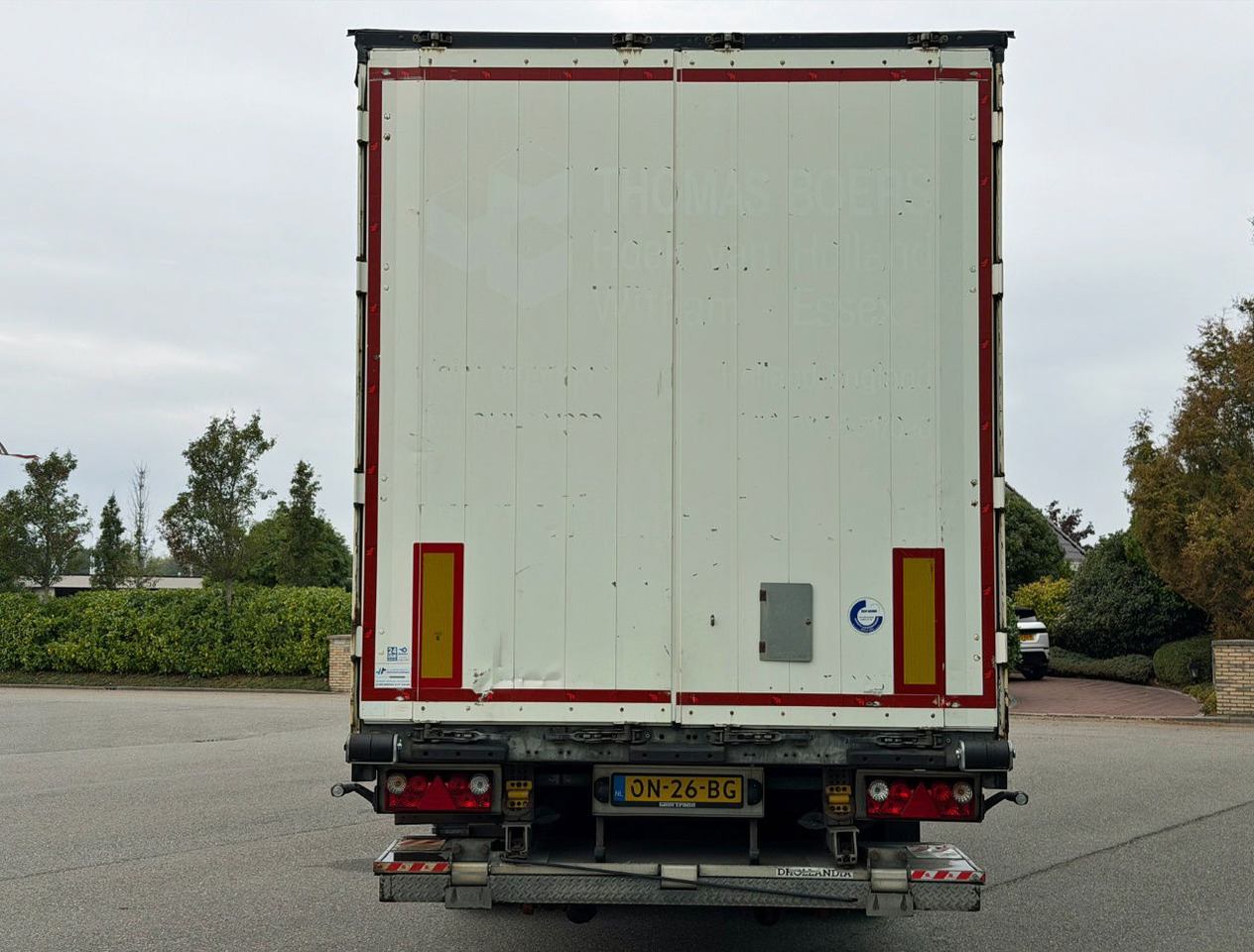 Schmitz Cargobull SCBS3T Disc Brakes Galvanised Chassis 2.000 KG Lift NL Trailer - Curtainsider semi-trailer: picture 3 Schmitz Cargobull SCBS3T Disc Brakes Galvanised Chassis 2.000 KG Lift NL Trailer - Curtainsider semi-trailer: picture 3