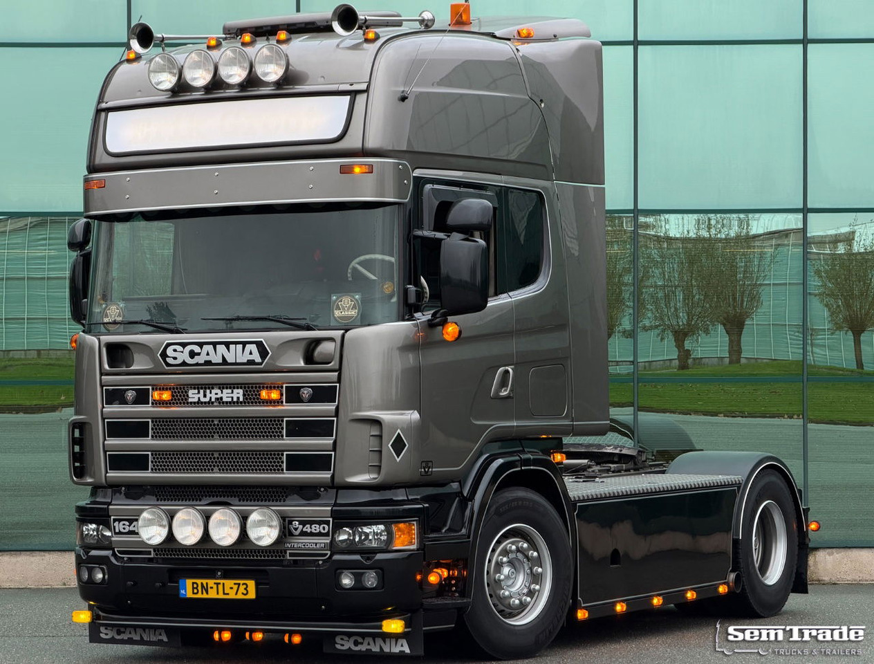 Scania R164-480 V8 King Retarder Manual Gearbox Showtruck Completely Rebuild Unique Condition - Tractor unit: picture 1 Scania R164-480 V8 King Retarder Manual Gearbox Showtruck Completely Rebuild Unique Condition - Tractor unit: picture 1