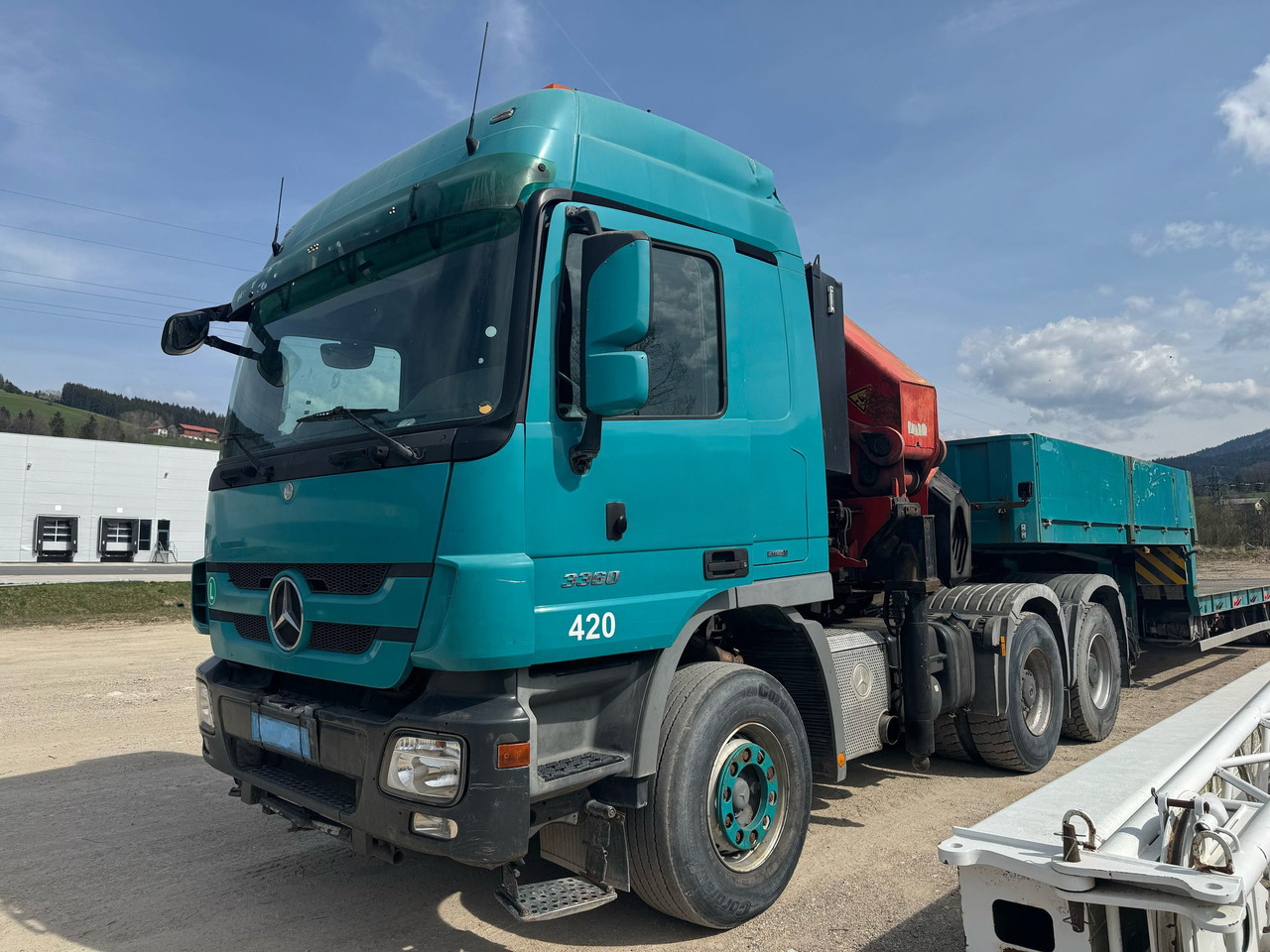 Palfinger PK 54000 + Mercedes Actros 3360 - Loader crane: picture 2 Palfinger PK 54000 + Mercedes Actros 3360 - Loader crane: picture 2