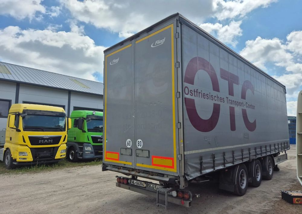 Fliegl Tandem 3 osie - Curtainsider trailer: picture 3 Fliegl Tandem 3 osie - Curtainsider trailer: picture 3