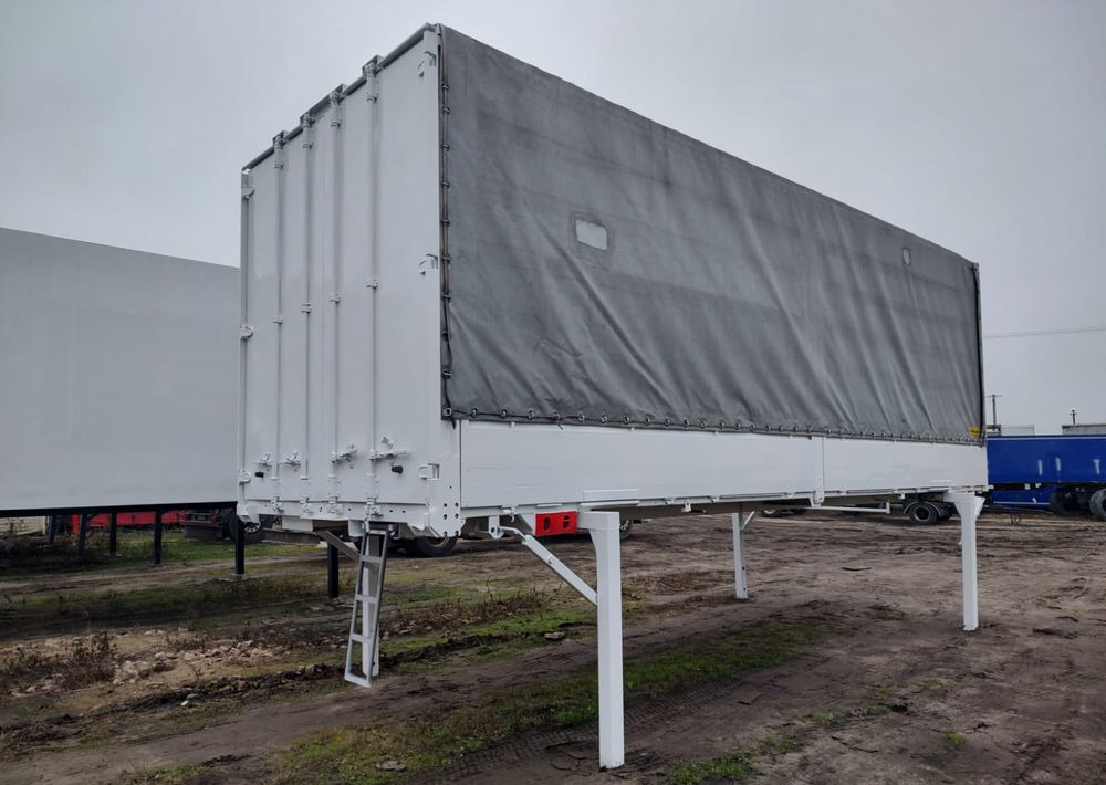 Krone Zabudow BDF Krone 7,45m 18 palet - Curtainside swap body: picture 1 Krone Zabudow BDF Krone 7,45m 18 palet - Curtainside swap body: picture 1
