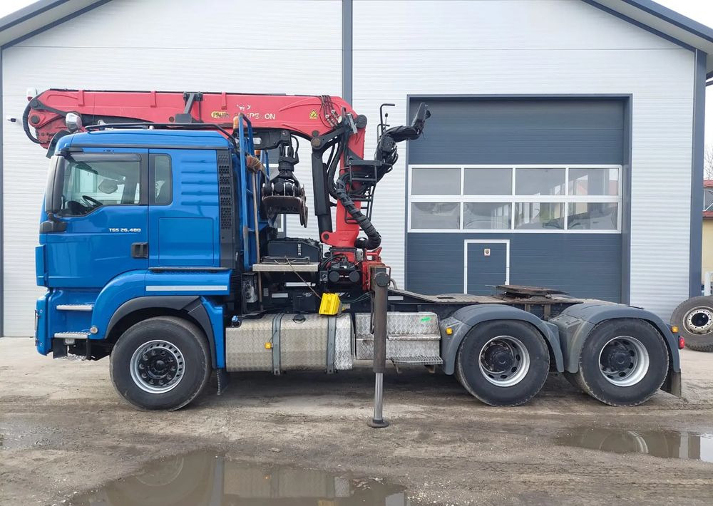MAN TGS 26-480 6x4 do drewna PALFINGER Epsilon S 270L83 - Tractor unit: picture 2 MAN TGS 26-480 6x4 do drewna PALFINGER Epsilon S 270L83 - Tractor unit: picture 2