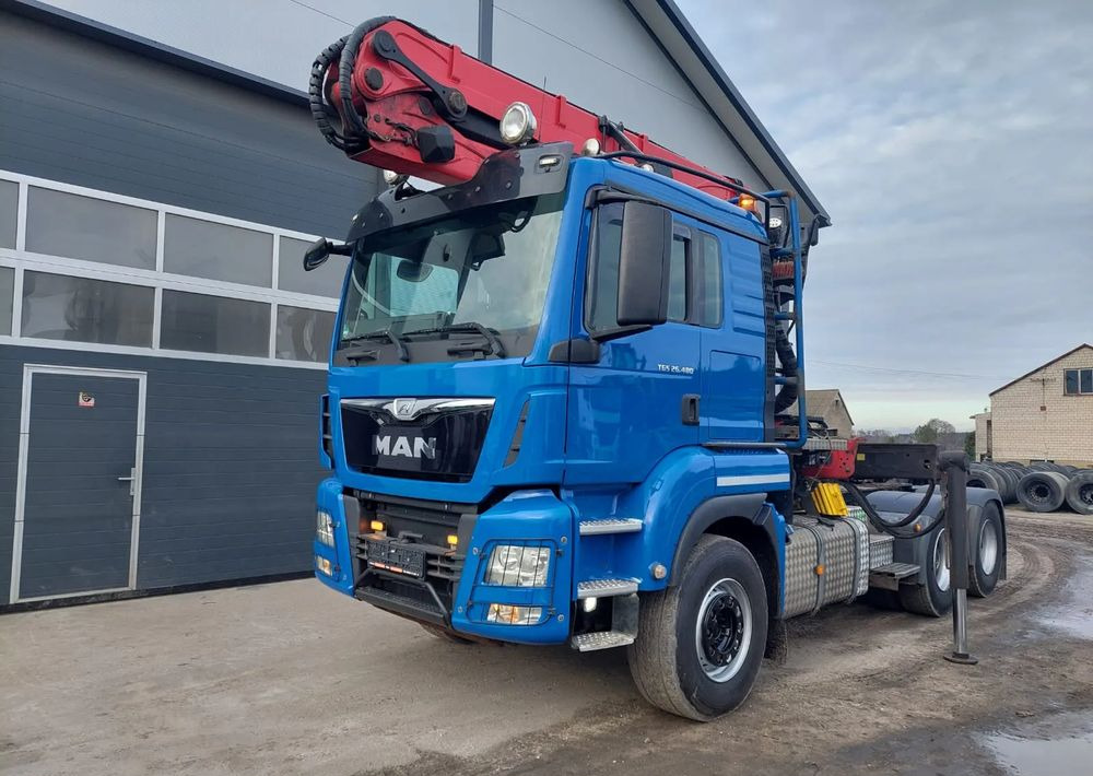 MAN TGS 26-480 6x4 do drewna PALFINGER Epsilon S 270L83 - Tractor unit: picture 5 MAN TGS 26-480 6x4 do drewna PALFINGER Epsilon S 270L83 - Tractor unit: picture 5
