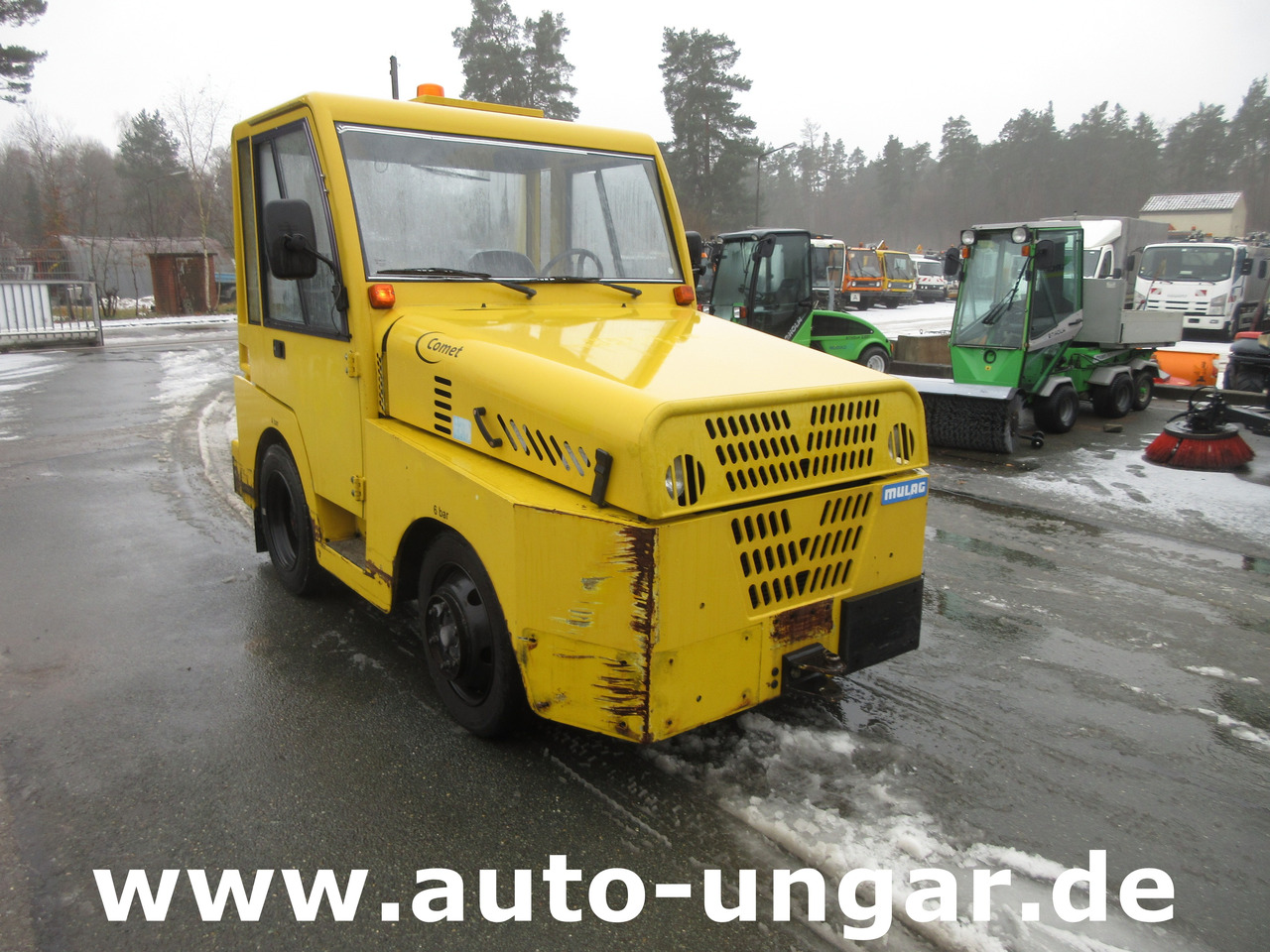 MULAG Comet 6D Diesel Schlepper Push-Back GSE Gepäckwagen - Baggage tractor: picture 1 MULAG Comet 6D Diesel Schlepper Push-Back GSE Gepäckwagen - Baggage tractor: picture 1