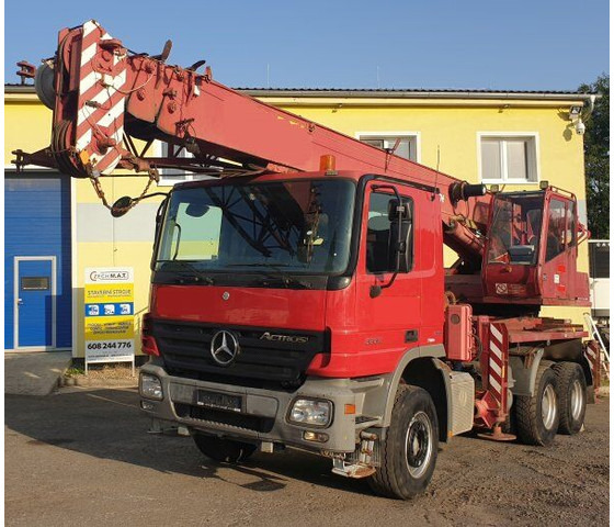 Mercedes-Benz 6x4 Actros 3332K +20t (ČKD) AD 20.2 - Loader crane: picture 1 Mercedes-Benz 6x4 Actros 3332K +20t (ČKD) AD 20.2 - Loader crane: picture 1