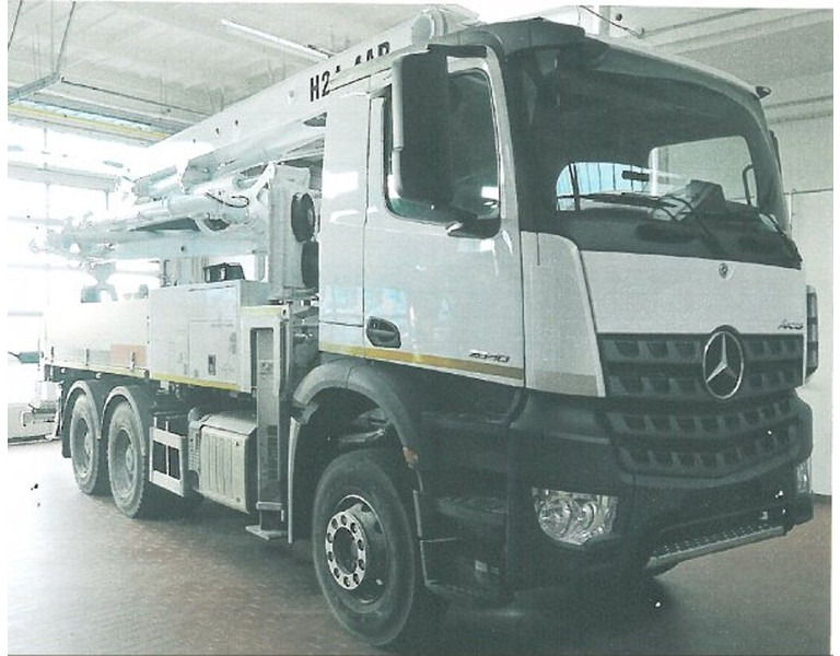 Mercedes-Benz Arocs 2840 - Stationary concrete pump: picture 1 Mercedes-Benz Arocs 2840 - Stationary concrete pump: picture 1