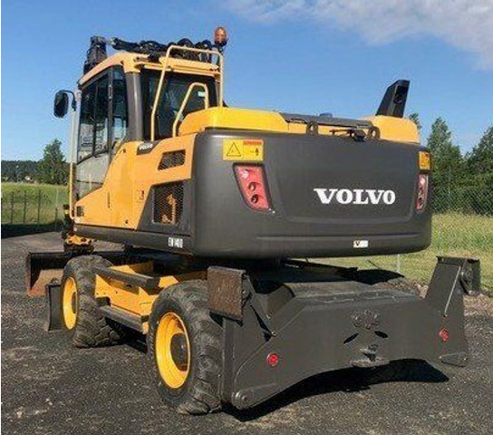 Volvo EW 140 D - Wheel excavator: picture 3 Volvo EW 140 D - Wheel excavator: picture 3