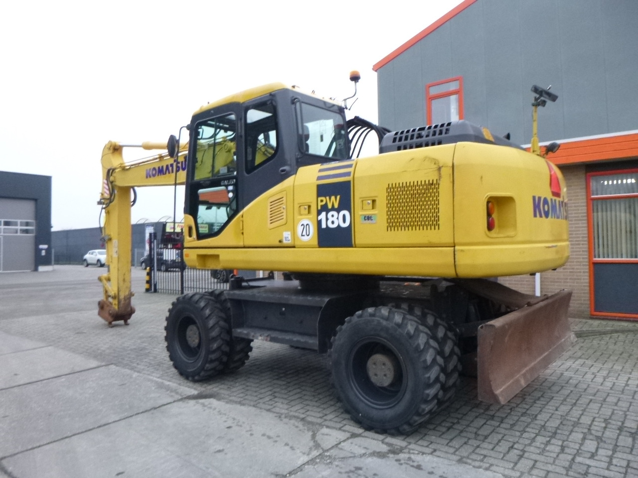 KOMATSU PW180-7EO - Wheel excavator: picture 2 KOMATSU PW180-7EO - Wheel excavator: picture 2