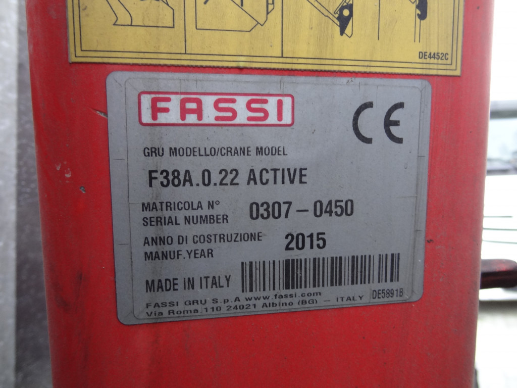 Iveco EuroCargo 120E25 Fassi F38 - Crane truck, Dropside/ Flatbed truck: picture 5 Iveco EuroCargo 120E25 Fassi F38 - Crane truck, Dropside/ Flatbed truck: picture 5