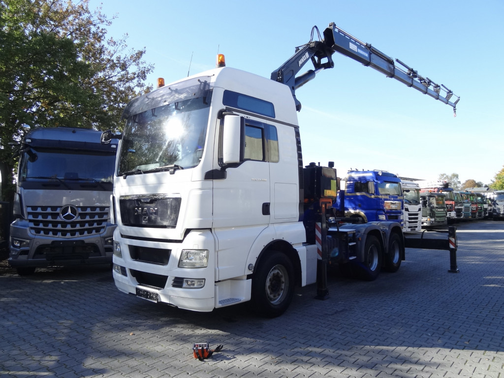 MAN TGX 33.480 6X4 Kran MKG 381 bis 20 Meter - Crane truck, Tractor unit: picture 1 MAN TGX 33.480 6X4 Kran MKG 381 bis 20 Meter - Crane truck, Tractor unit: picture 1