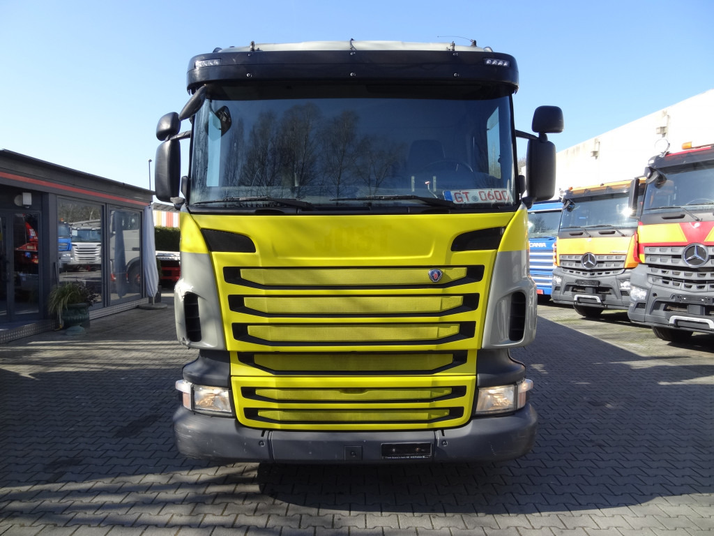 Crane truck, Dropside/ Flatbed truck Scania R440 6X2*4 Kran HMF 3000 bis 30 Meter: picture 11