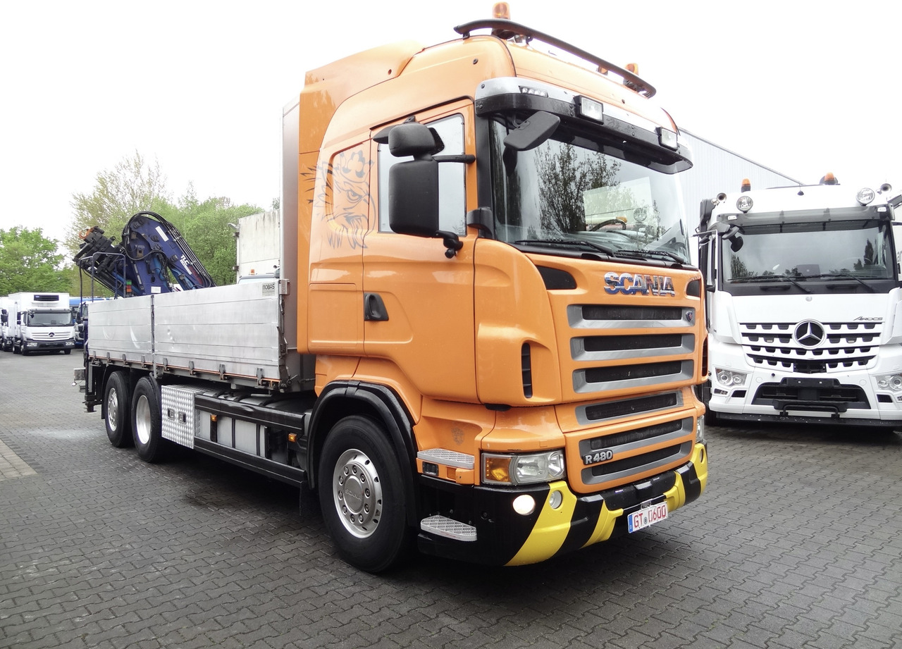 Dropside/ Flatbed truck, Crane truck Scania R480 6X2*4 Kran Atlas 240 bis 20 Meter: picture 10 Dropside/ Flatbed truck, Crane truck Scania R480 6X2*4 Kran Atlas 240 bis 20 Meter: picture 10