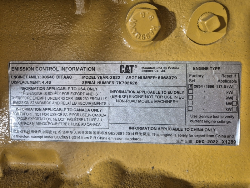 Caterpillar  3054C DITAAC Engine + Radiator - Engine for Industrial equipment: picture 2 Caterpillar  3054C DITAAC Engine + Radiator - Engine for Industrial equipment: picture 2