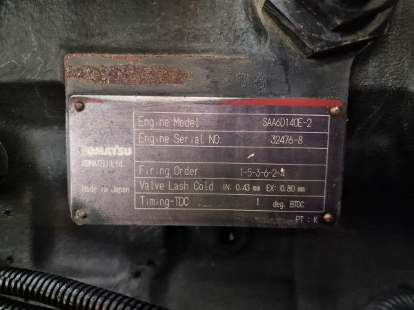 Komatsu SAA6D140E-2 Engine (Plant) PC800 Excavator - Engine for Construction machinery: picture 2 Komatsu SAA6D140E-2 Engine (Plant) PC800 Excavator - Engine for Construction machinery: picture 2